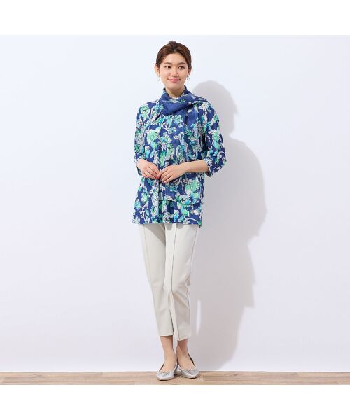 LOBJIE / ロブジェ マフラー・ショール・スヌード・ストール | エレガンスフラワーシルクストール | 詳細3