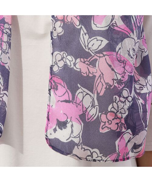 LOBJIE / ロブジェ マフラー・ショール・スヌード・ストール | エレガンスフラワーシルクストール | 詳細12