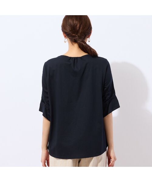 LOBJIE / ロブジェ カットソー | 【洗える】パナマストライプカットソー | 詳細6