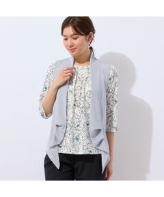 LOBJIE / ロブジェ ベスト | 【洗える・日本製】チュールベスト