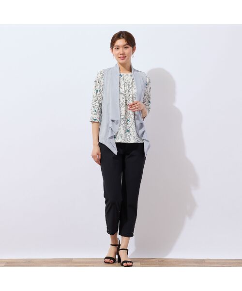 LOBJIE / ロブジェ ベスト | 【洗える・日本製】チュールベスト | 詳細3