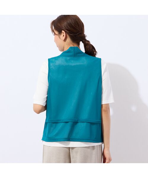 LOBJIE / ロブジェ ベスト | 【洗える・日本製】チュールベスト | 詳細11