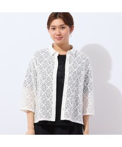 LOBJIE / ロブジェ シャツ・ブラウス | 【洗える】ラッセルレースシャツ