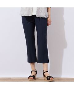 LOBJIE / ロブジェ ショート・ハーフ・半端丈パンツ | 【洗える・接触冷感・S～LLサイズ】クロップドブーツカットパンツ
