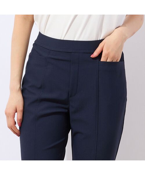 LOBJIE / ロブジェ ショート・ハーフ・半端丈パンツ | 【洗える・接触冷感・S~LLサイズ】クロップドブーツカットパンツ | 詳細3