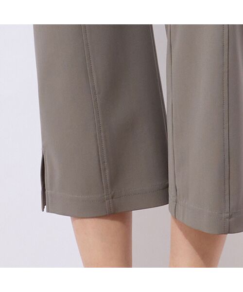 LOBJIE / ロブジェ ショート・ハーフ・半端丈パンツ | 【洗える・接触冷感・S~LLサイズ】クロップドブーツカットパンツ | 詳細9