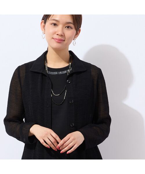 LOBJIE / ロブジェ タンクトップ | 【洗える・日本製・綿100%】襟ぐり刺繍コットンタンクトップ | 詳細9