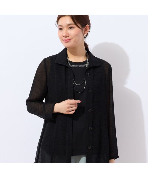 LOBJIE / ロブジェ タンクトップ | 【洗える・日本製・綿100%】襟ぐり刺繍コットンタンクトップ | 詳細10