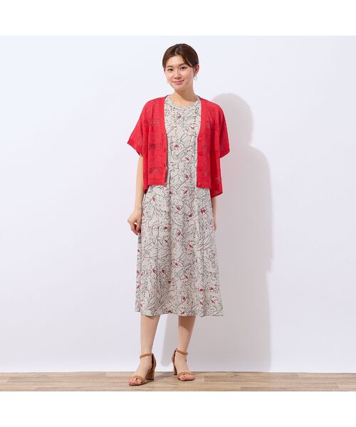 LOBJIE / ロブジェ カーディガン・ボレロ | シアーボーダーカーディガン | 詳細14