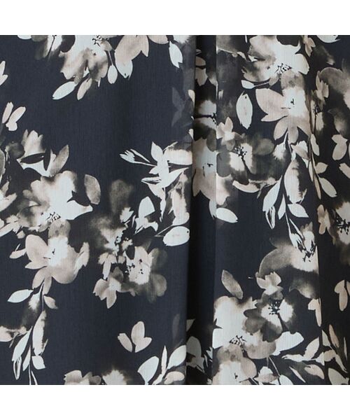 LOBJIE / ロブジェ シャツ・ブラウス | 【洗える】水彩花フレアブラウス | 詳細4