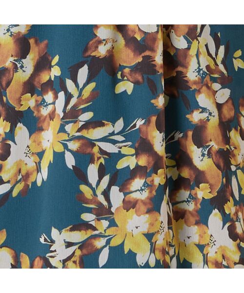 LOBJIE / ロブジェ シャツ・ブラウス | 【洗える】水彩花フレアブラウス | 詳細11