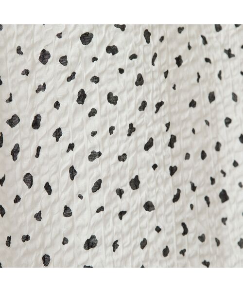 LOBJIE / ロブジェ シャツ・ブラウス | 【洗える・綿100%】ドット柄チュニックシャツ | 詳細4