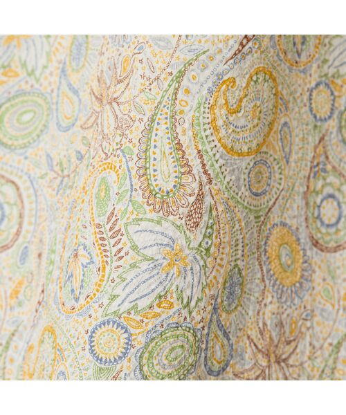 LOBJIE / ロブジェ シャツ・ブラウス | 【リバティプリント・洗える・綿100%】ペイズリー柄チュニックシャツ | 詳細6