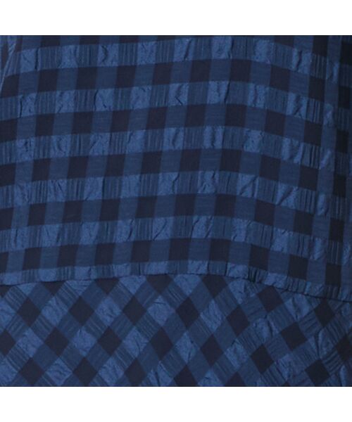 LOBJIE / ロブジェ カットソー | 【洗える】シアーギンガムチェックプルオーバー | 詳細12