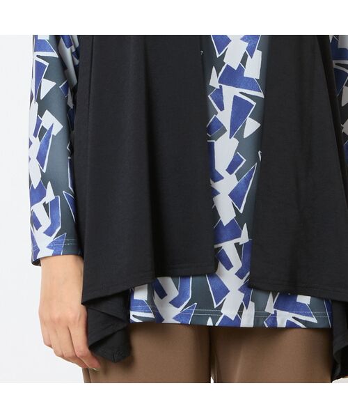 LOBJIE / ロブジェ ベスト | 【洗える】ドレープベスト | 詳細9