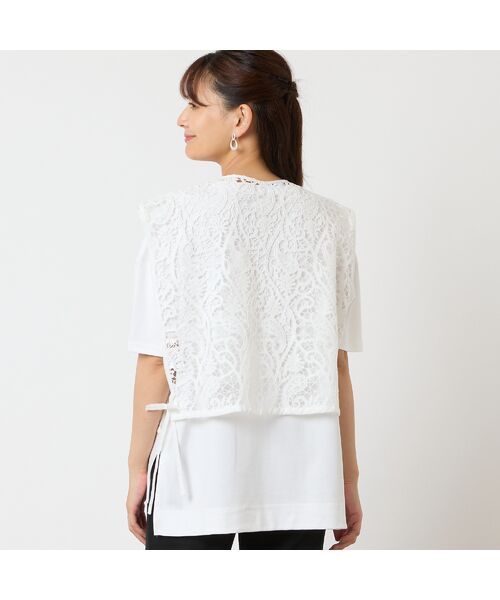 LOBJIE / ロブジェ ベスト | 【一部店舗・WEB限定アイテム】ラッセルレースジレ | 詳細1