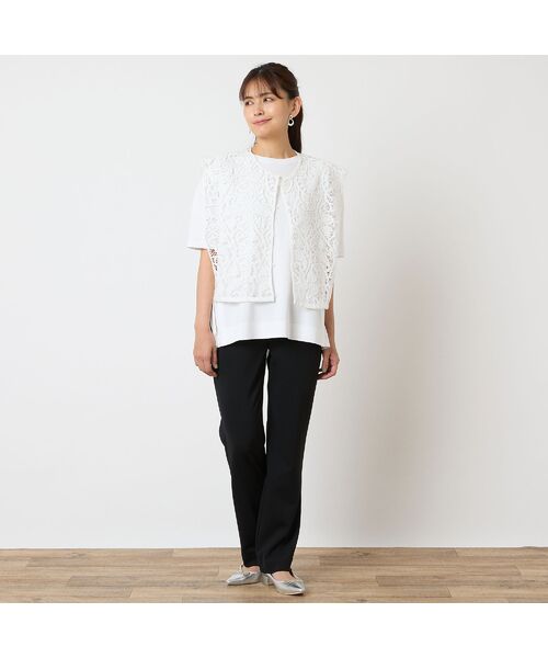 LOBJIE / ロブジェ ベスト | 【一部店舗・WEB限定アイテム】ラッセルレースジレ | 詳細7