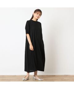 LOBJIE / ロブジェ ミニ丈・ひざ丈ワンピース | 【一部店舗・WEB限定アイテム・洗える・綿100%】コクーンワンピース