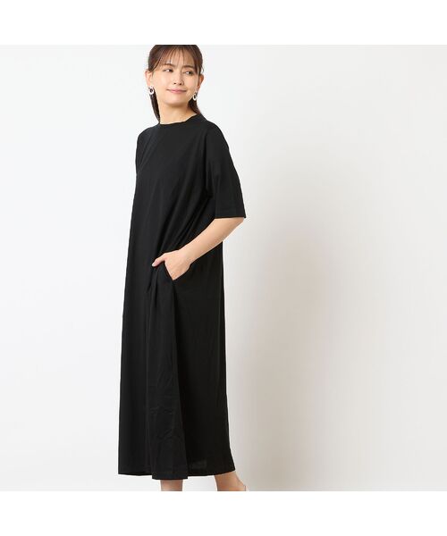 LOBJIE / ロブジェ ミニ丈・ひざ丈ワンピース | 【一部店舗・WEB限定アイテム・洗える・綿100%】コクーンワンピース | 詳細8