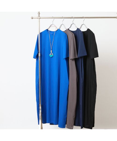 LOBJIE / ロブジェ ミニ丈・ひざ丈ワンピース | 【一部店舗・WEB限定アイテム・洗える・綿100%】コクーンワンピース | 詳細16