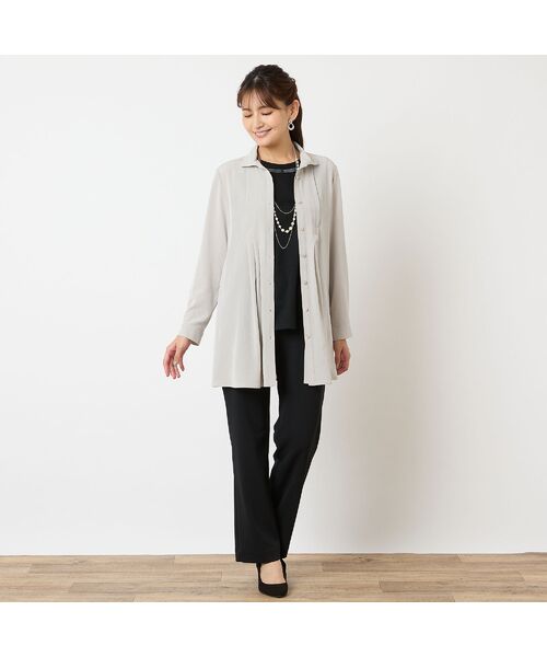 LOBJIE / ロブジェ シャツ・ブラウス | 【洗える・接触冷感】Soalonピンタックシャツ | 詳細2