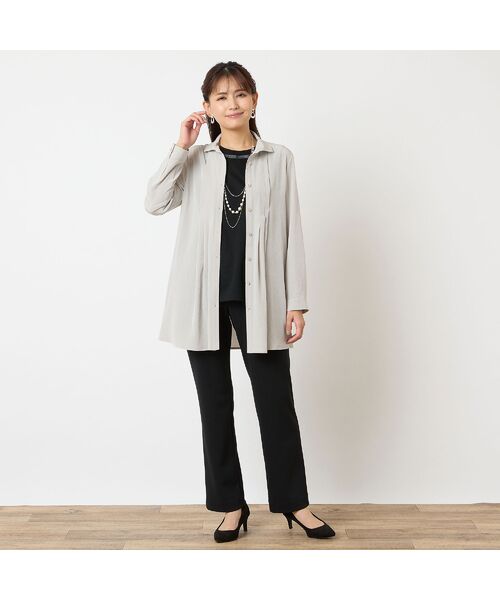 LOBJIE / ロブジェ シャツ・ブラウス | 【洗える・接触冷感】Soalonピンタックシャツ | 詳細3