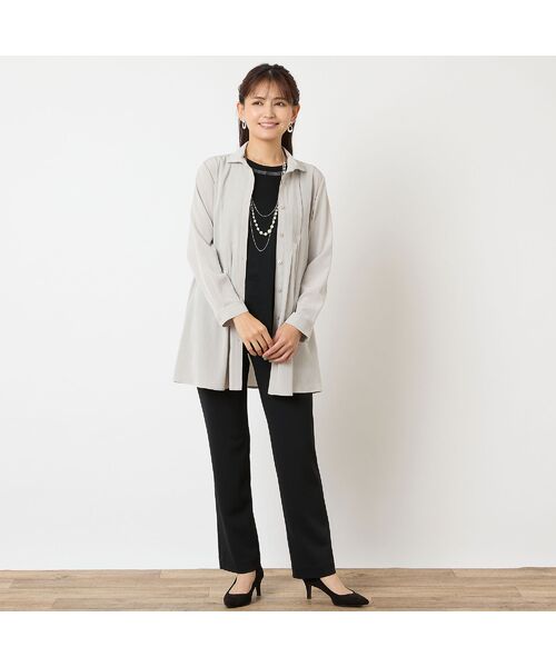 LOBJIE / ロブジェ シャツ・ブラウス | 【洗える・接触冷感】Soalonピンタックシャツ | 詳細4