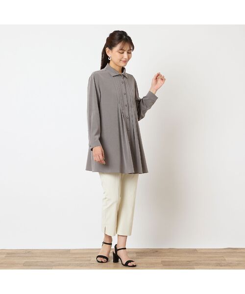 LOBJIE / ロブジェ シャツ・ブラウス | 【洗える・接触冷感】Soalonピンタックシャツ | 詳細8