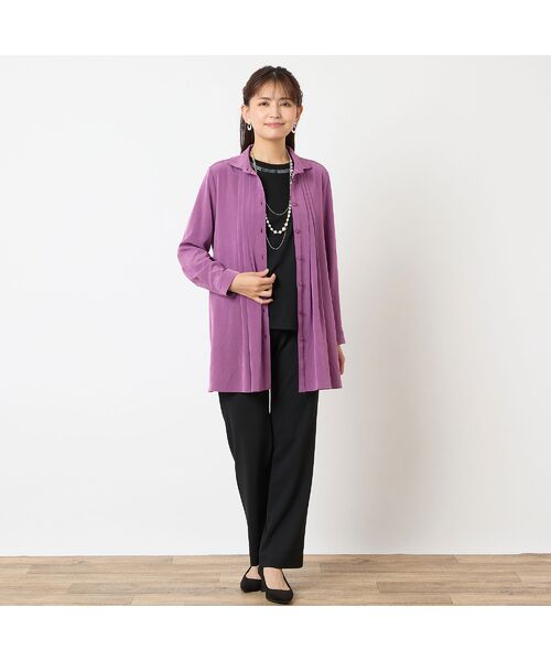 LOBJIE / ロブジェ シャツ・ブラウス | 【洗える・接触冷感】Soalonピンタックシャツ | 詳細12