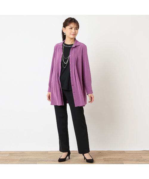 LOBJIE / ロブジェ シャツ・ブラウス | 【洗える・接触冷感】Soalonピンタックシャツ | 詳細13