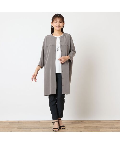 LOBJIE / ロブジェ シャツ・ブラウス | 【洗える・接触冷感】Soalonチュニックシャツ | 詳細14