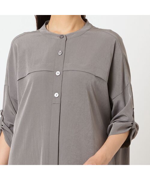 LOBJIE / ロブジェ シャツ・ブラウス | 【洗える・接触冷感】Soalonチュニックシャツ | 詳細10