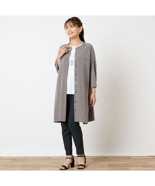 LOBJIE / ロブジェ シャツ・ブラウス | 【洗える・接触冷感】Soalonチュニックシャツ | 詳細13