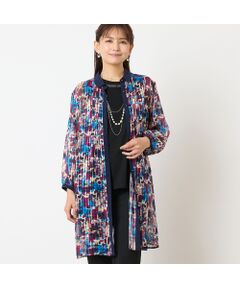 LOBJIE / ロブジェ シャツ・ブラウス | 【洗える】シアーチェックロングシャツ