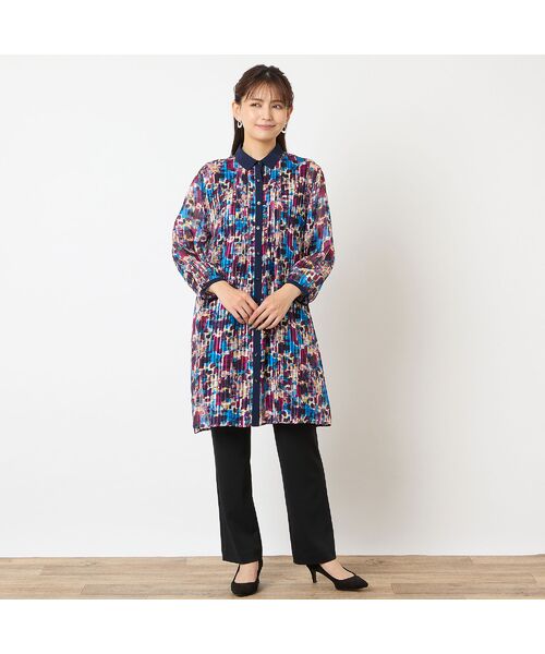 LOBJIE / ロブジェ シャツ・ブラウス | 【洗える】シアーチェックロングシャツ | 詳細16