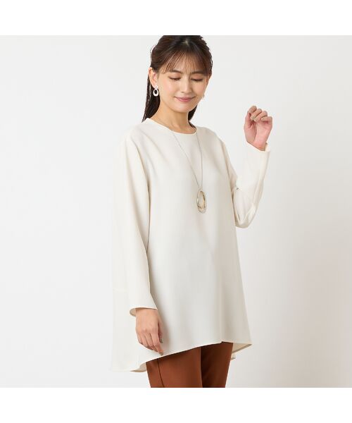 LOBJIE / ロブジェ シャツ・ブラウス | 【洗える】ジョーゼットチュニックブラウス | 詳細2