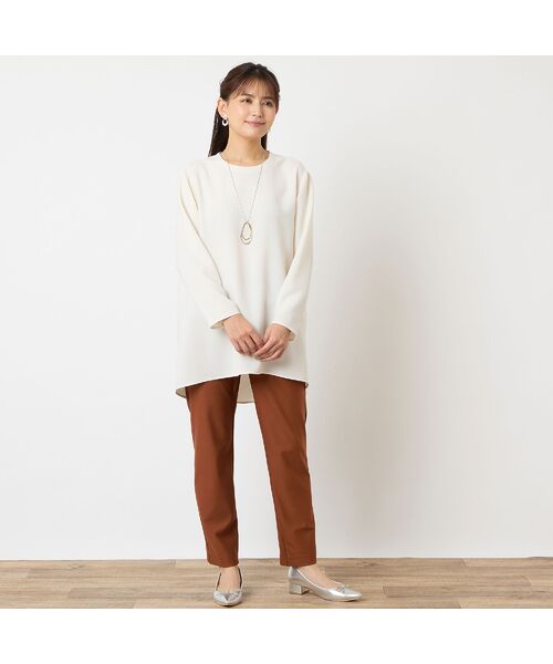 LOBJIE / ロブジェ シャツ・ブラウス | 【洗える】ジョーゼットチュニックブラウス | 詳細3
