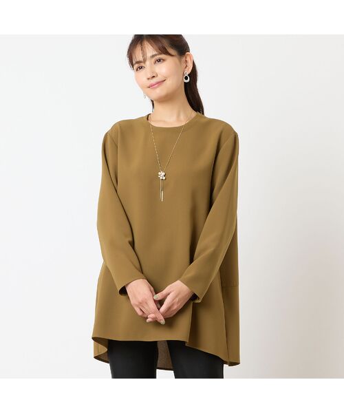 LOBJIE / ロブジェ シャツ・ブラウス | 【洗える】ジョーゼットチュニックブラウス | 詳細6