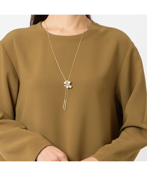 LOBJIE / ロブジェ シャツ・ブラウス | 【洗える】ジョーゼットチュニックブラウス | 詳細7