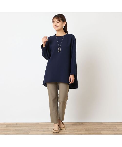 LOBJIE / ロブジェ シャツ・ブラウス | 【洗える】ジョーゼットチュニックブラウス | 詳細15