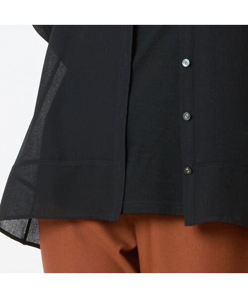 LOBJIE / ロブジェ シャツ・ブラウス | ウール混ビエラシャツ | 詳細12