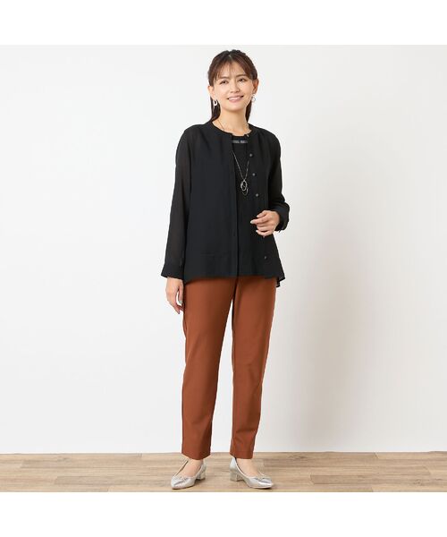 LOBJIE / ロブジェ シャツ・ブラウス | ウール混ビエラシャツ | 詳細13