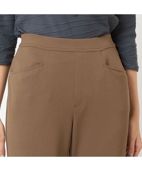 LOBJIE / ロブジェ その他パンツ | 【洗える・S～LLサイズ】ストレッチジョーゼットストレートパンツ | 詳細4