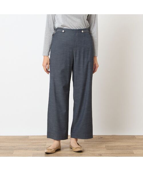 LOBJIE / ロブジェ その他パンツ | 【洗える・S～LLサイズ】ベルトデザインデニムパンツ | 詳細1