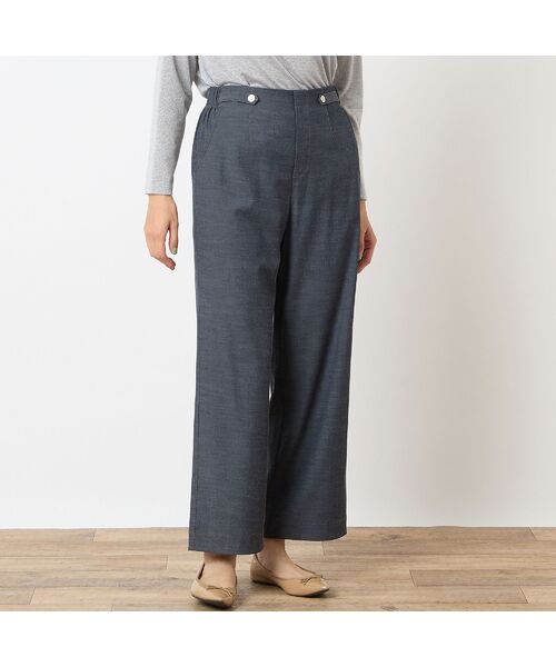 LOBJIE / ロブジェ その他パンツ | 【洗える・S～LLサイズ】ベルトデザインデニムパンツ | 詳細3