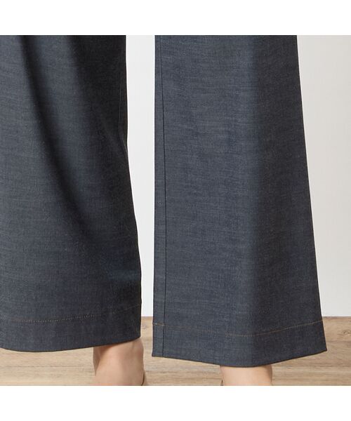 LOBJIE / ロブジェ その他パンツ | 【洗える・S～LLサイズ】ベルトデザインデニムパンツ | 詳細6