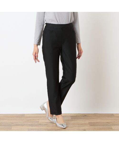 LOBJIE / ロブジェ その他パンツ | 【洗える・シルキータッチ・S~LLサイズ】ストレッチパンツ | 詳細7