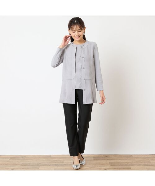 LOBJIE / ロブジェ その他パンツ | 【洗える・シルキータッチ・S~LLサイズ】ストレッチパンツ | 詳細8