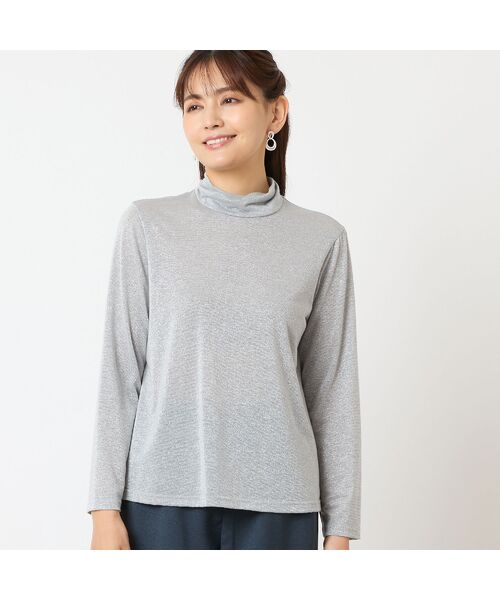 LOBJIE / ロブジェ カットソー | 【洗える・日本製】シアーラメカットソー | 詳細2