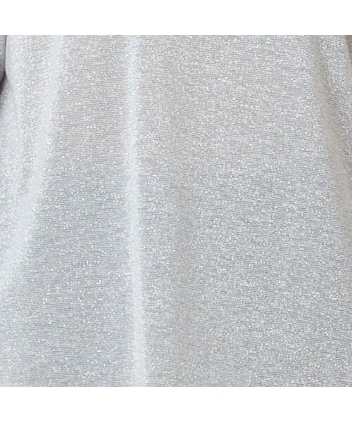 LOBJIE / ロブジェ カットソー | 【洗える・日本製】シアーラメカットソー | 詳細4